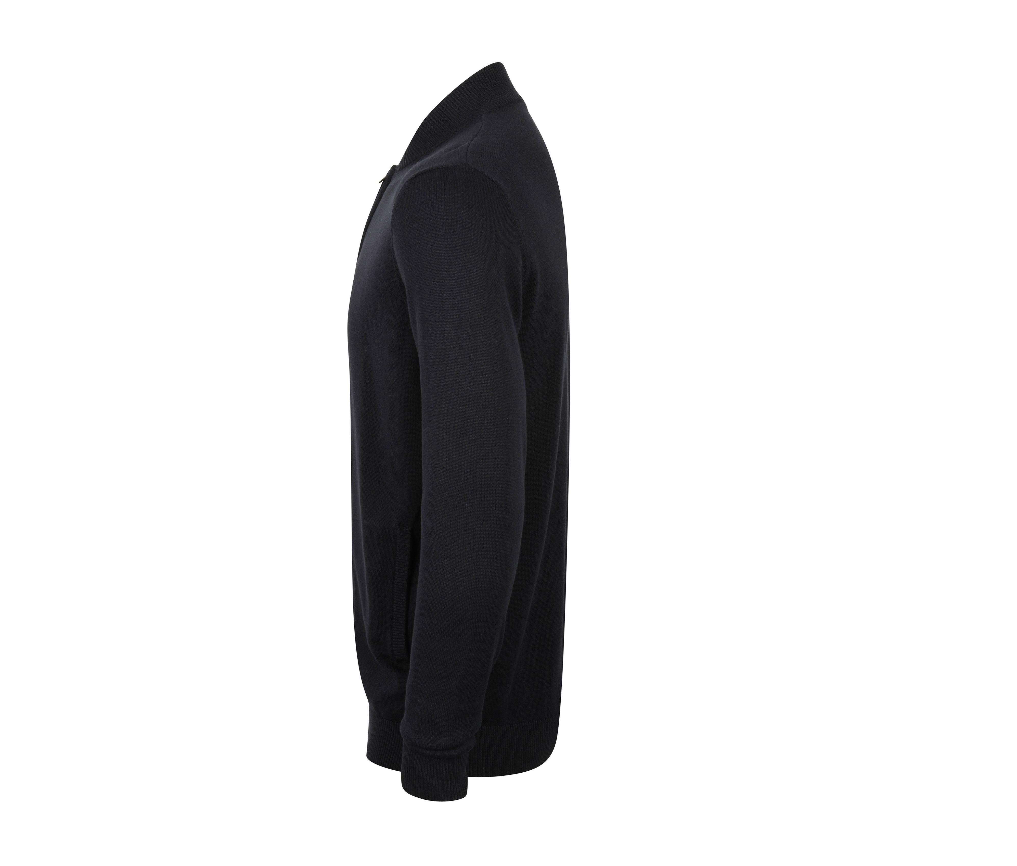 UNISEX KNITTED BOMBER JACKET