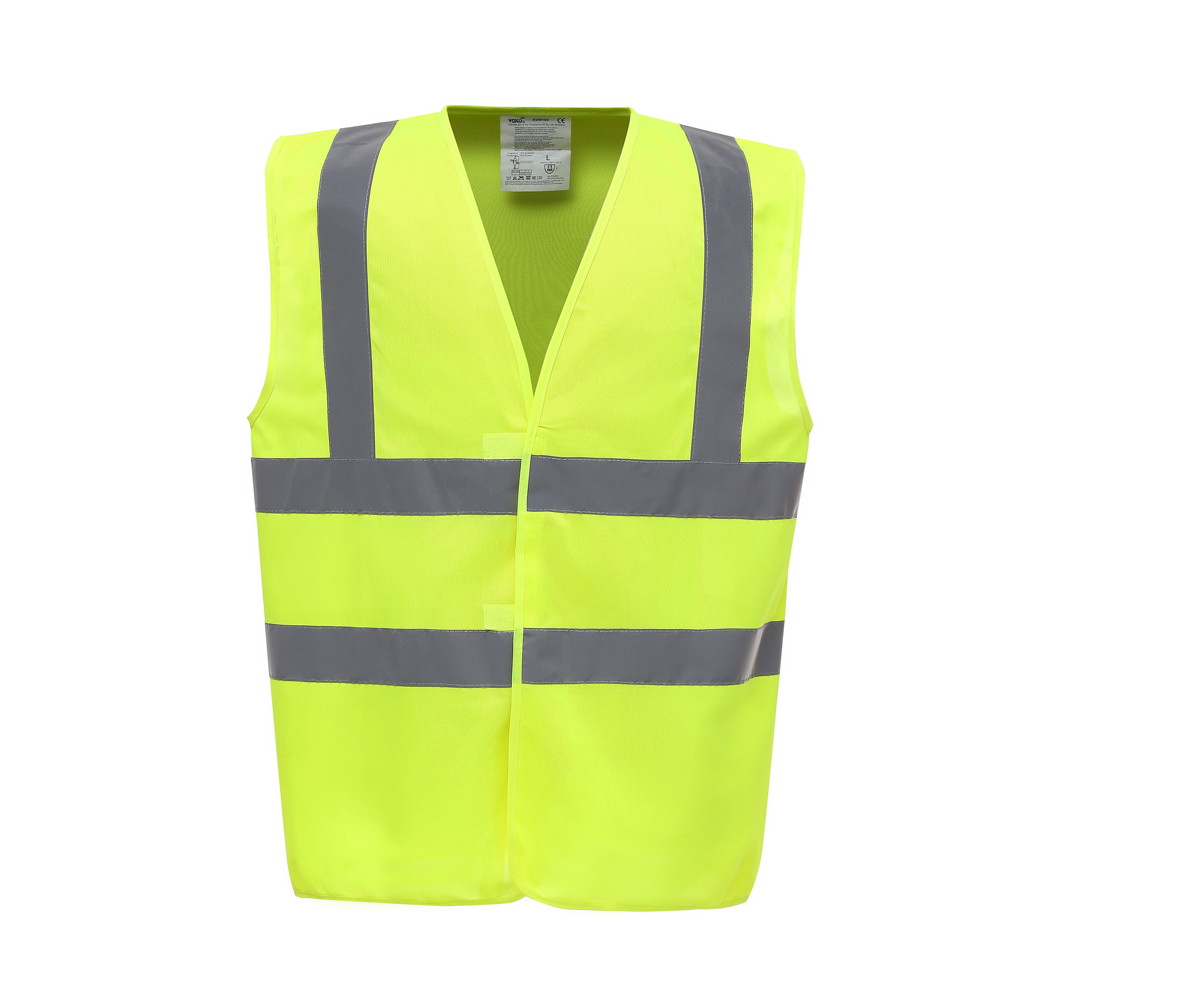 HI-VIS 2 BAND AND BRACES WAISTCOAT