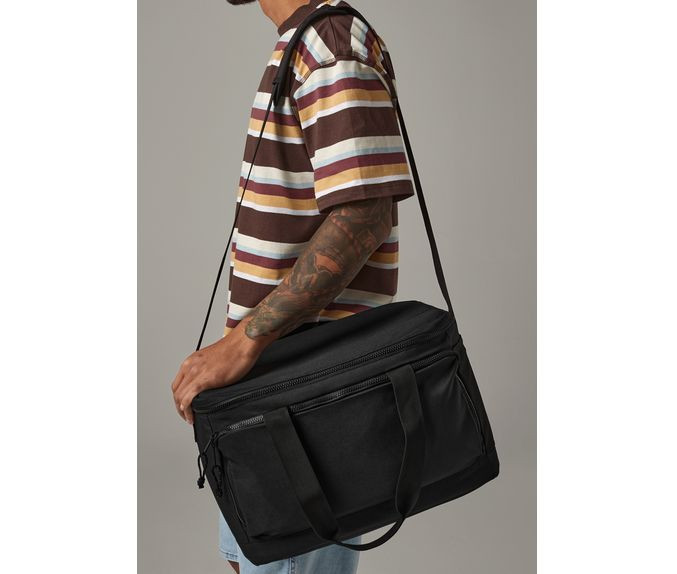 RECYCLED LARGE COOLER SHOULDER BAG