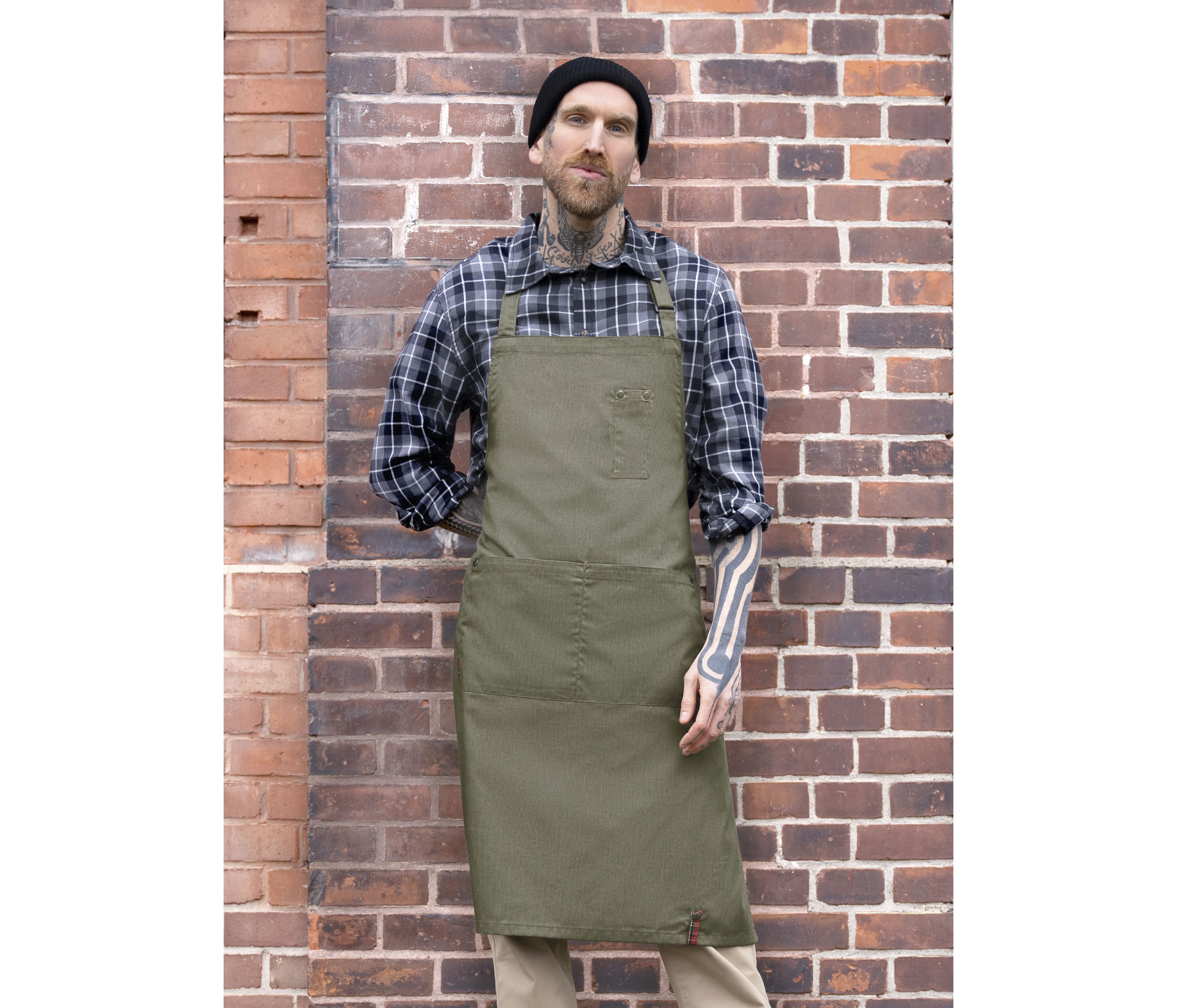 BIB APRON DENIM-STYLE