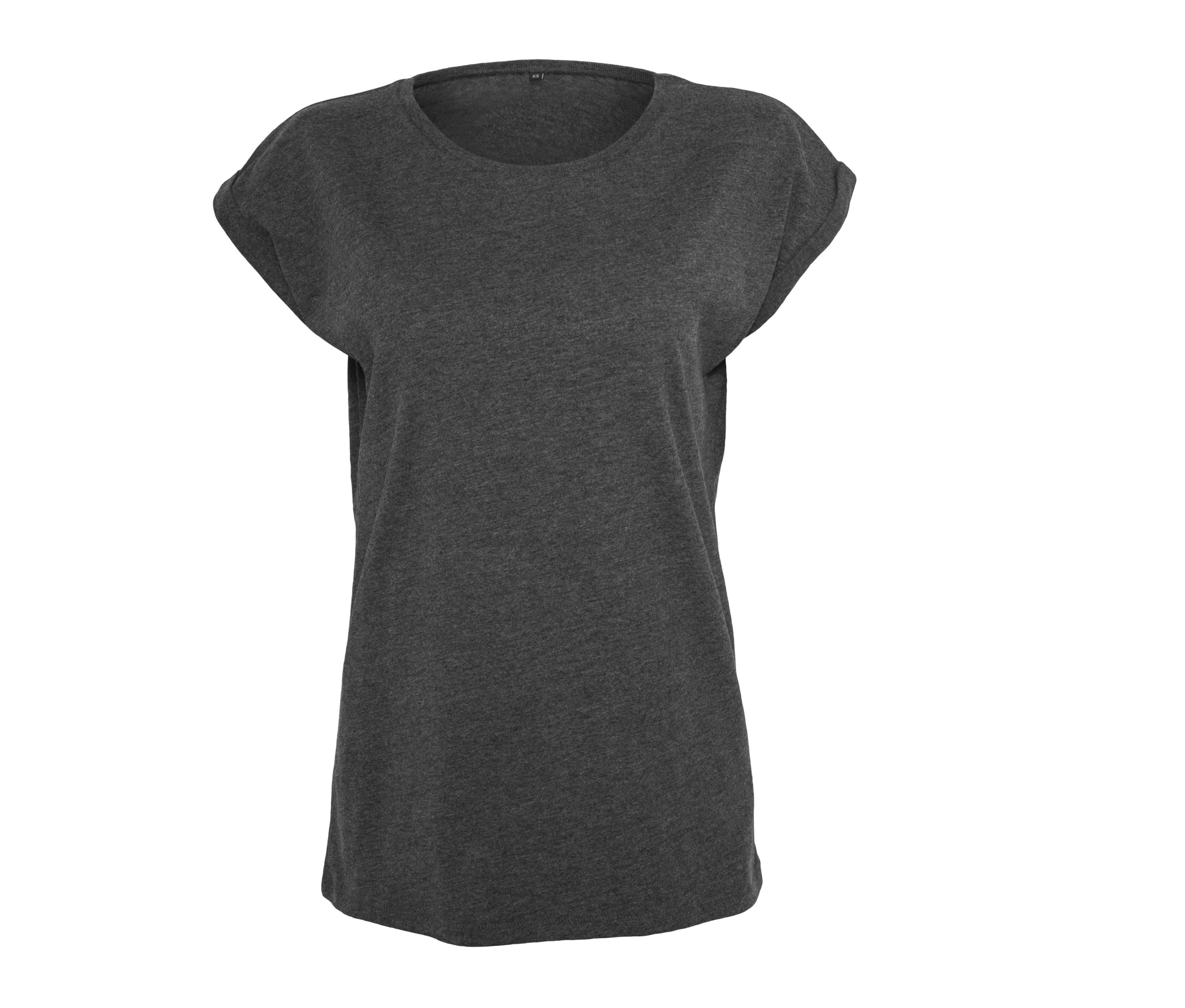 LADIES EXTENDED SHOULDER TEE