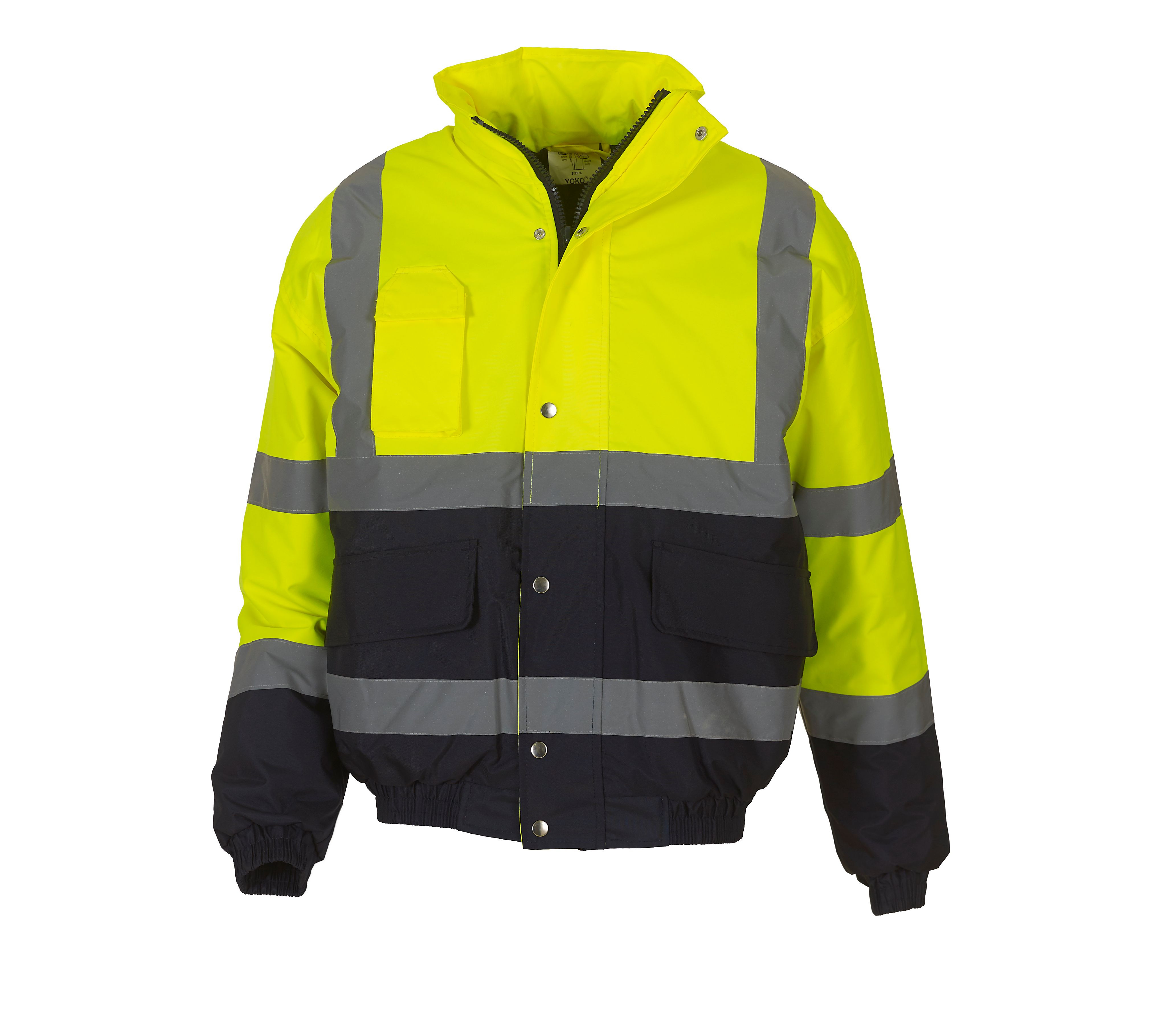 HI-VIS TWO TONE BOMBER JACKET
