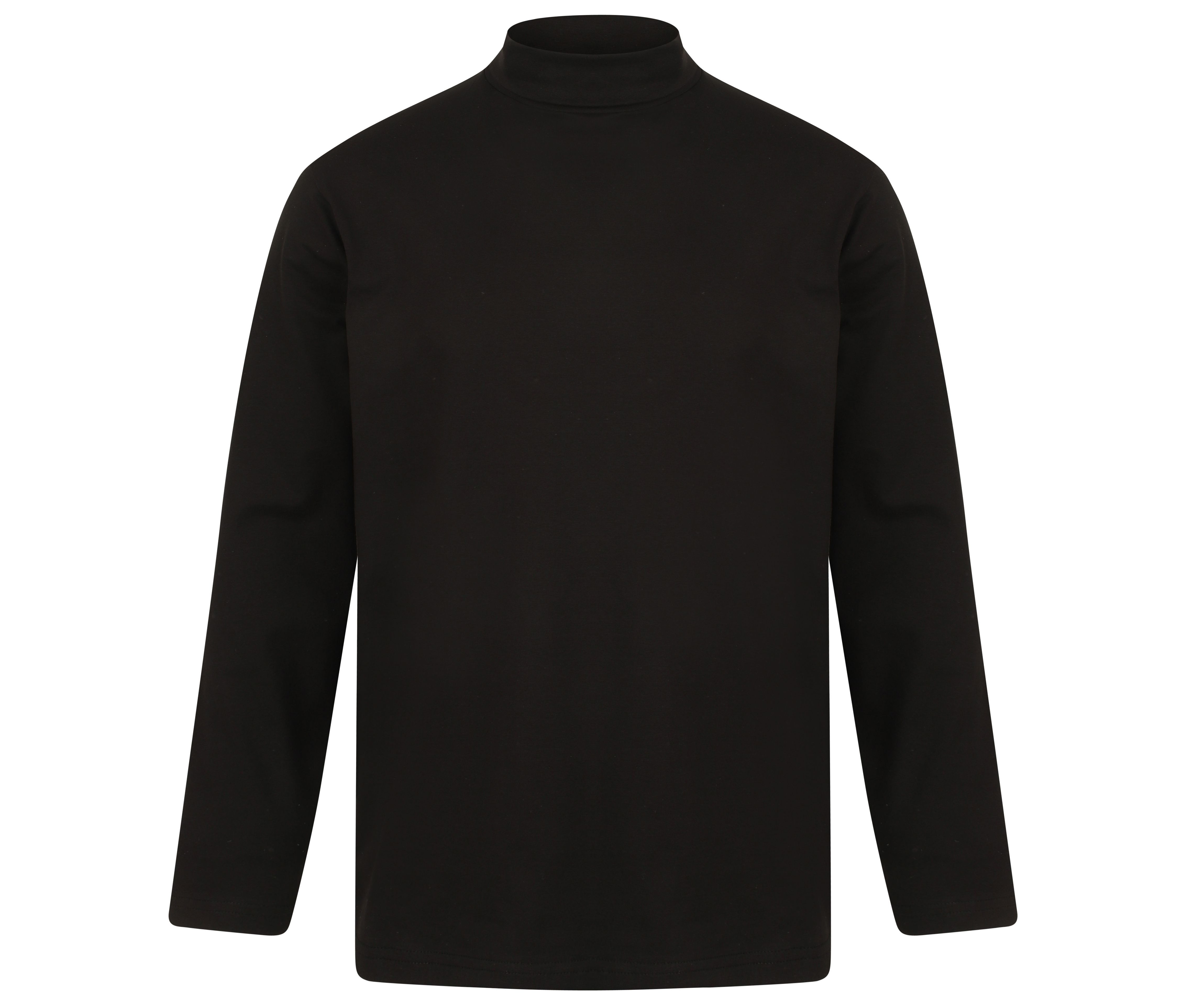 LONG SLEEVED ROLL NECK TOP
