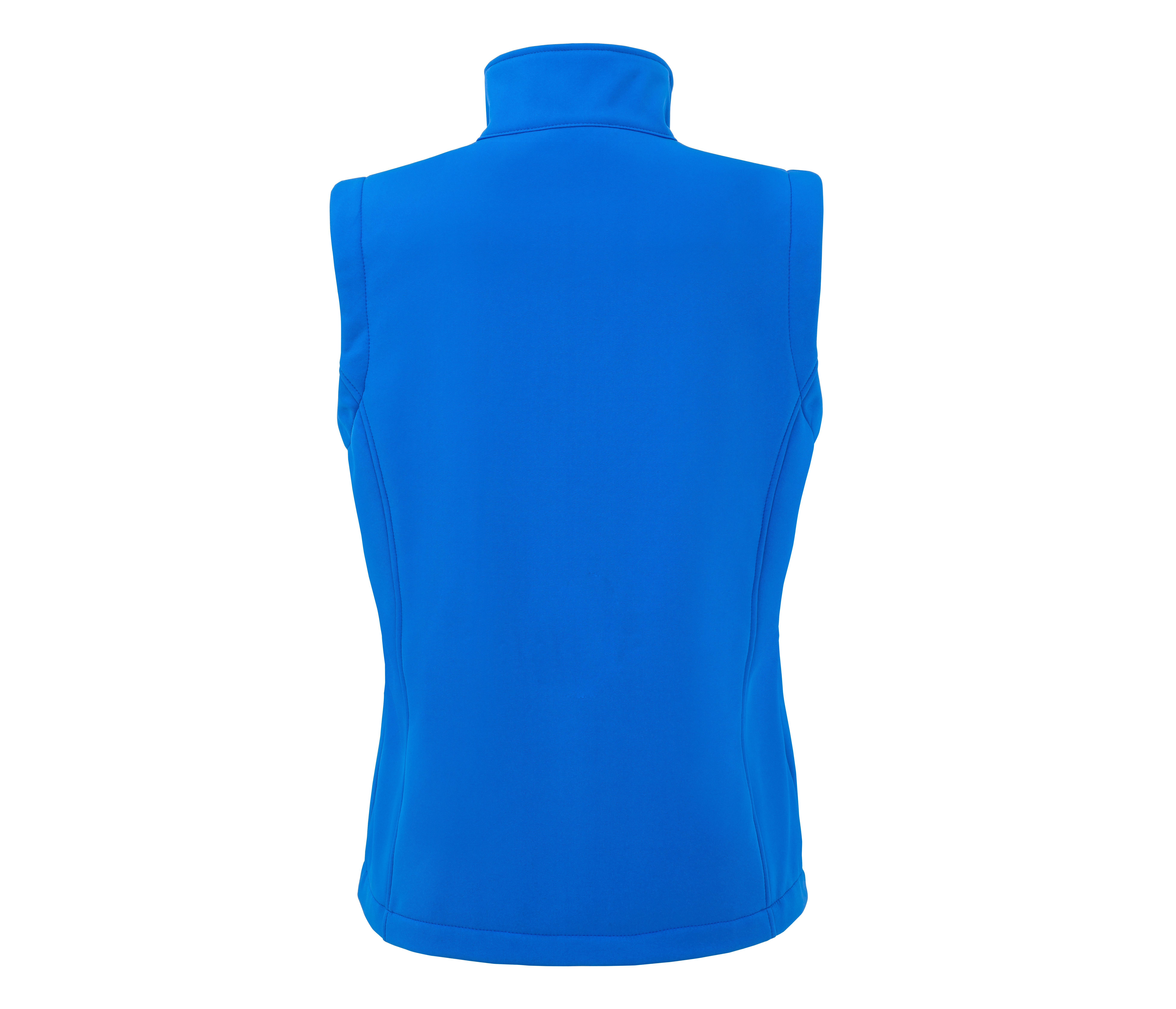 WOMENS RECYCLED 2-LAYER PRINTABLE SOFTSHELL BODYWARMER