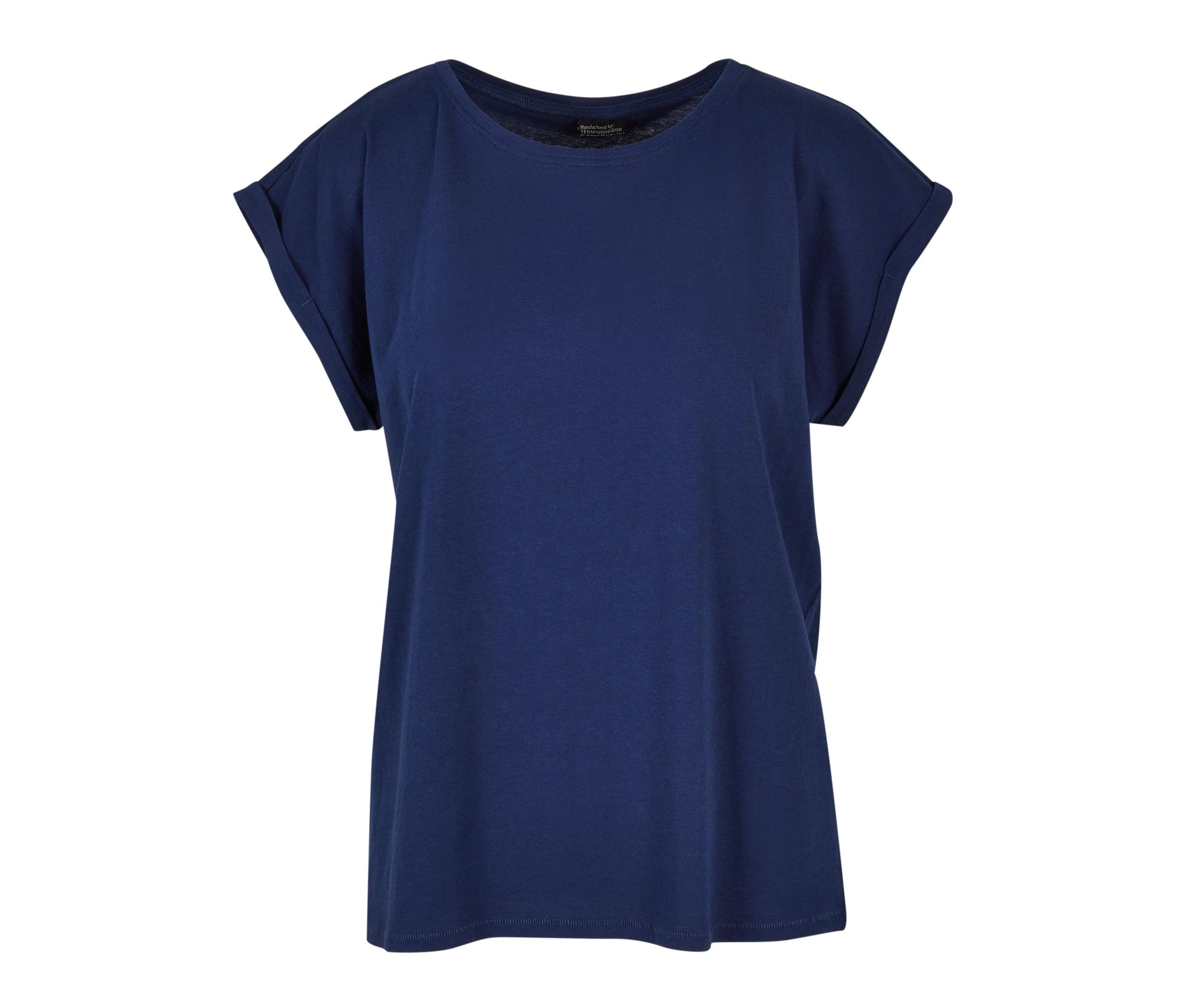 LADIES EXTENDED SHOULDER TEE