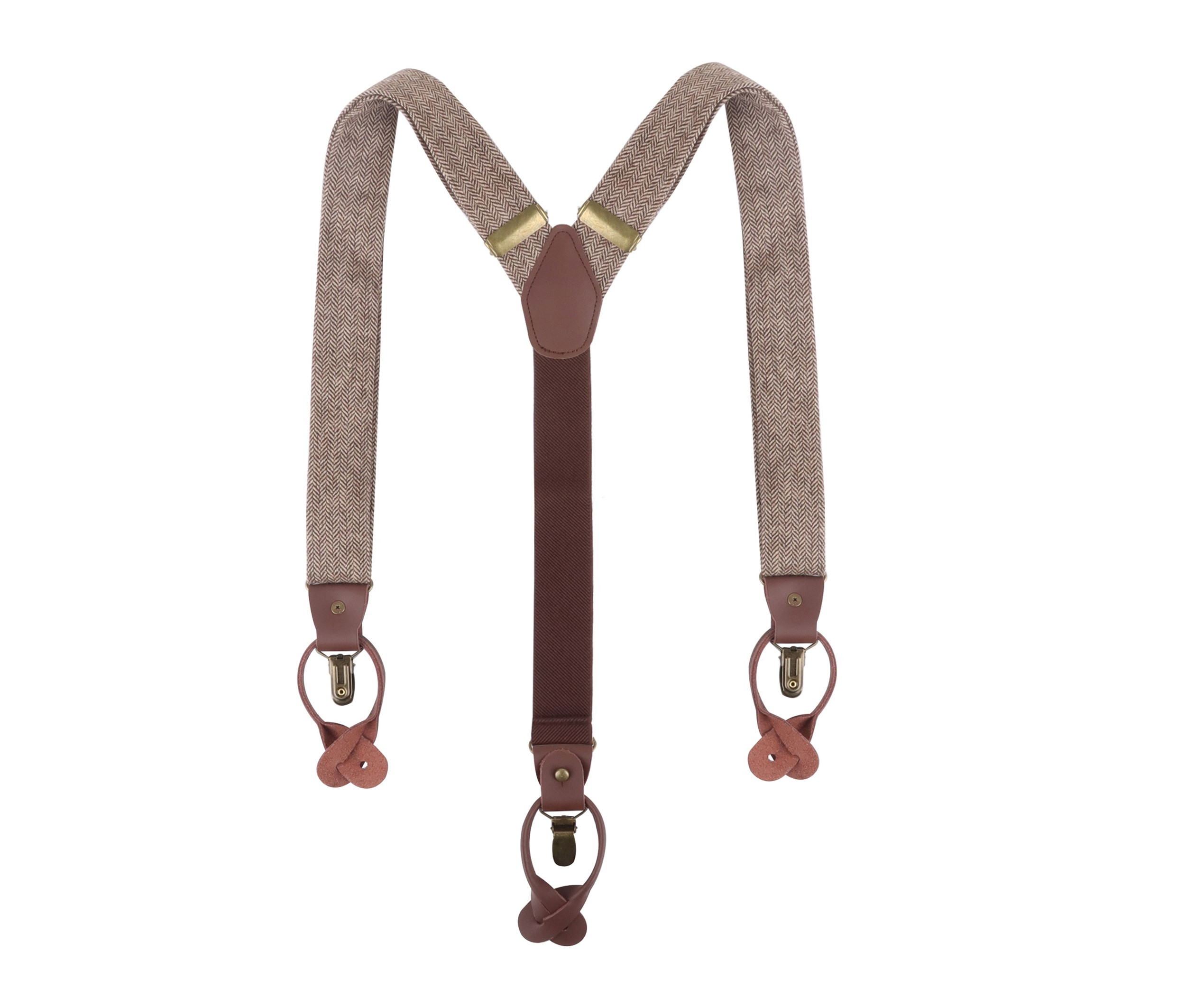 SUSPENDERS URBAN-HERRINGBONE