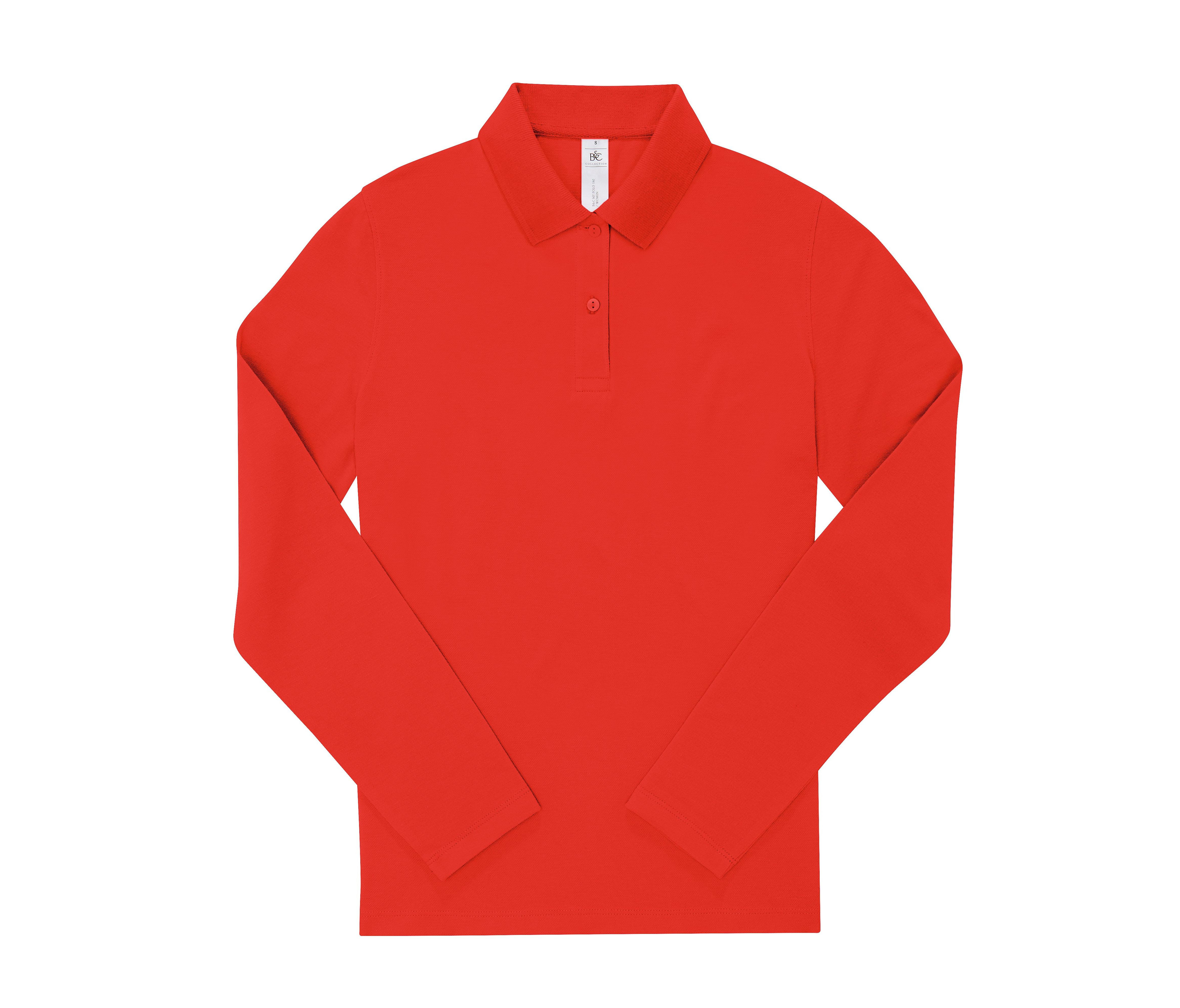 B&C MY POLO LSL /WOMEN