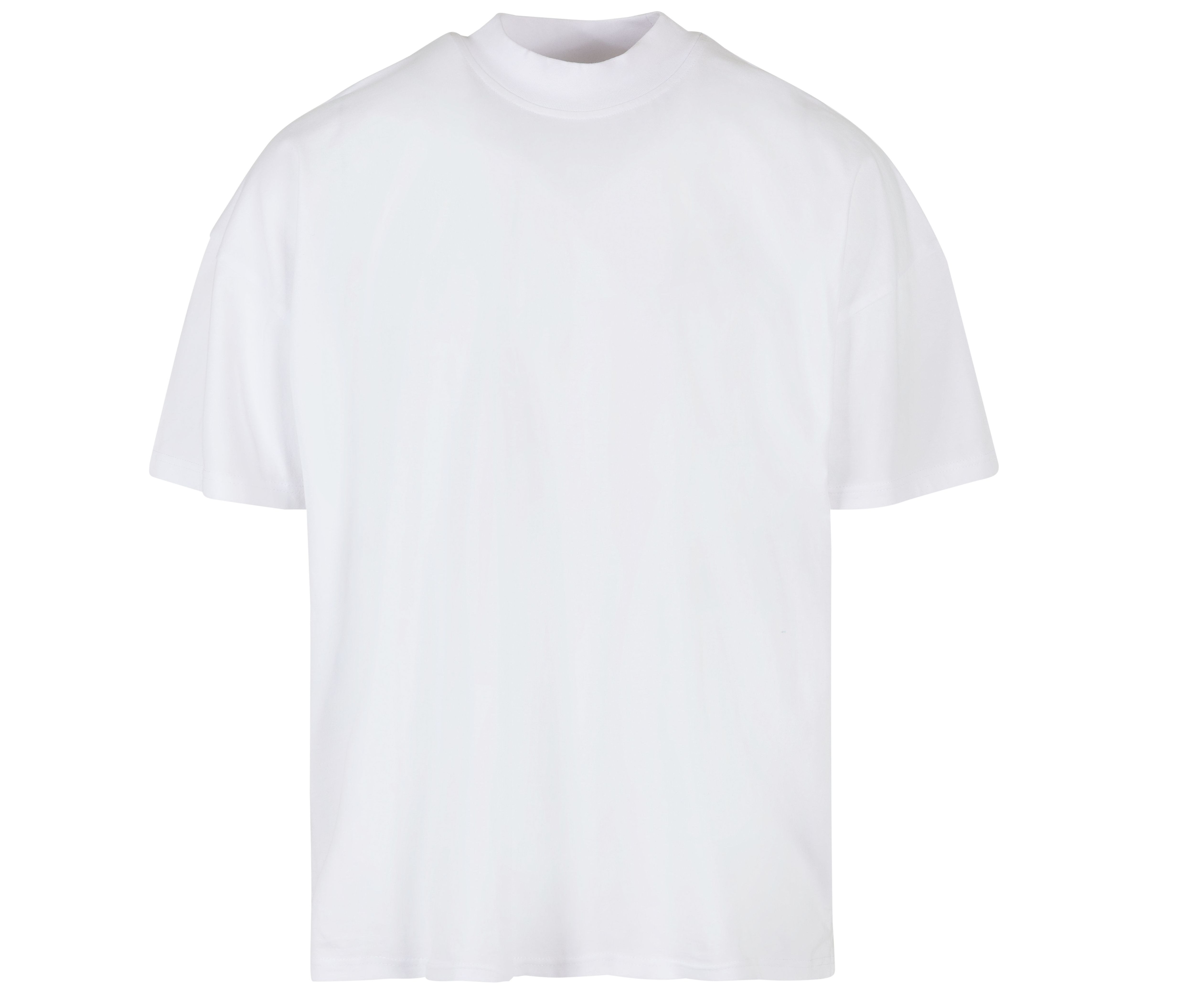 OVERSIZED MOCK NECK TEE