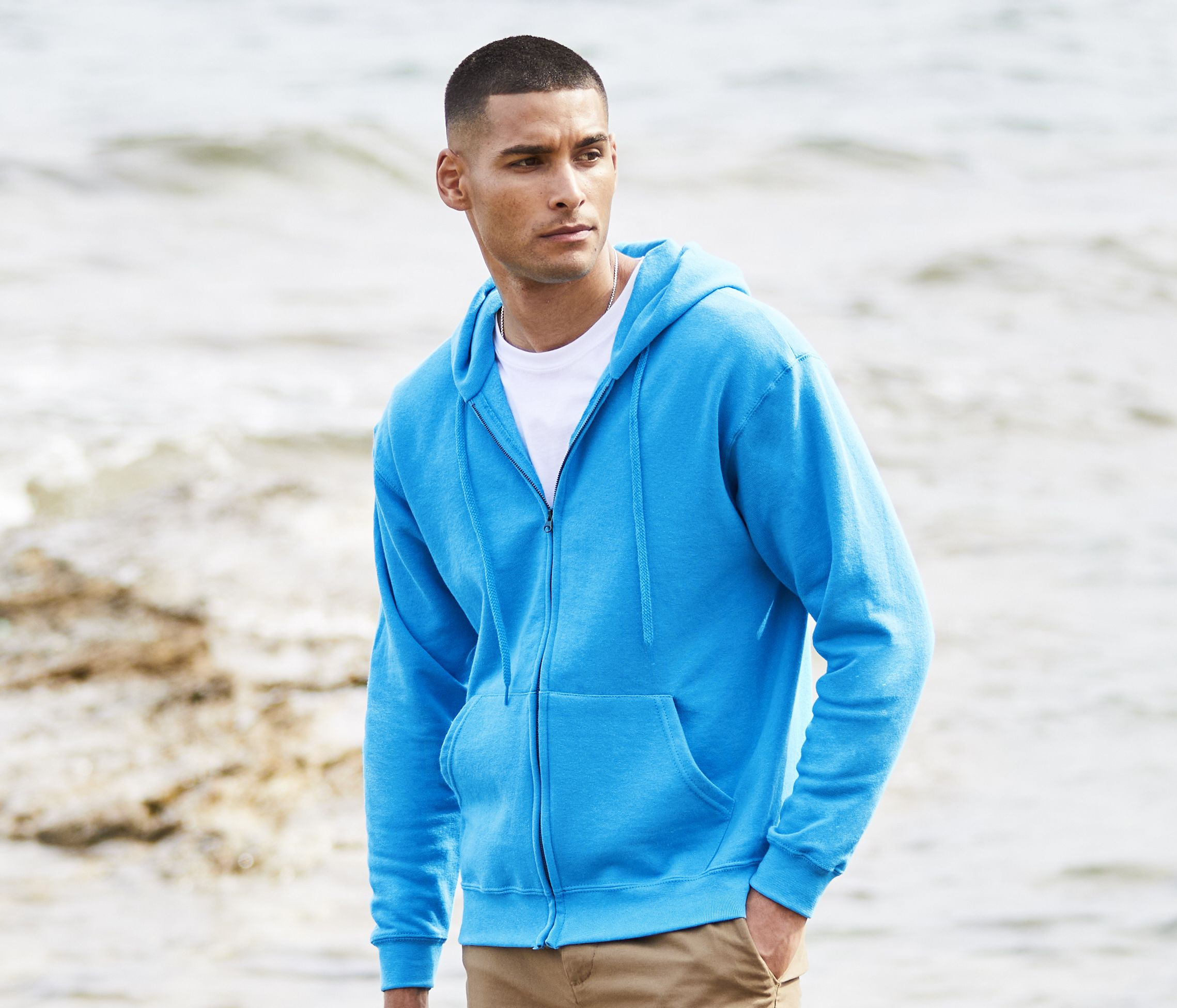 CLASSIC HOODED SWEAT JACKET