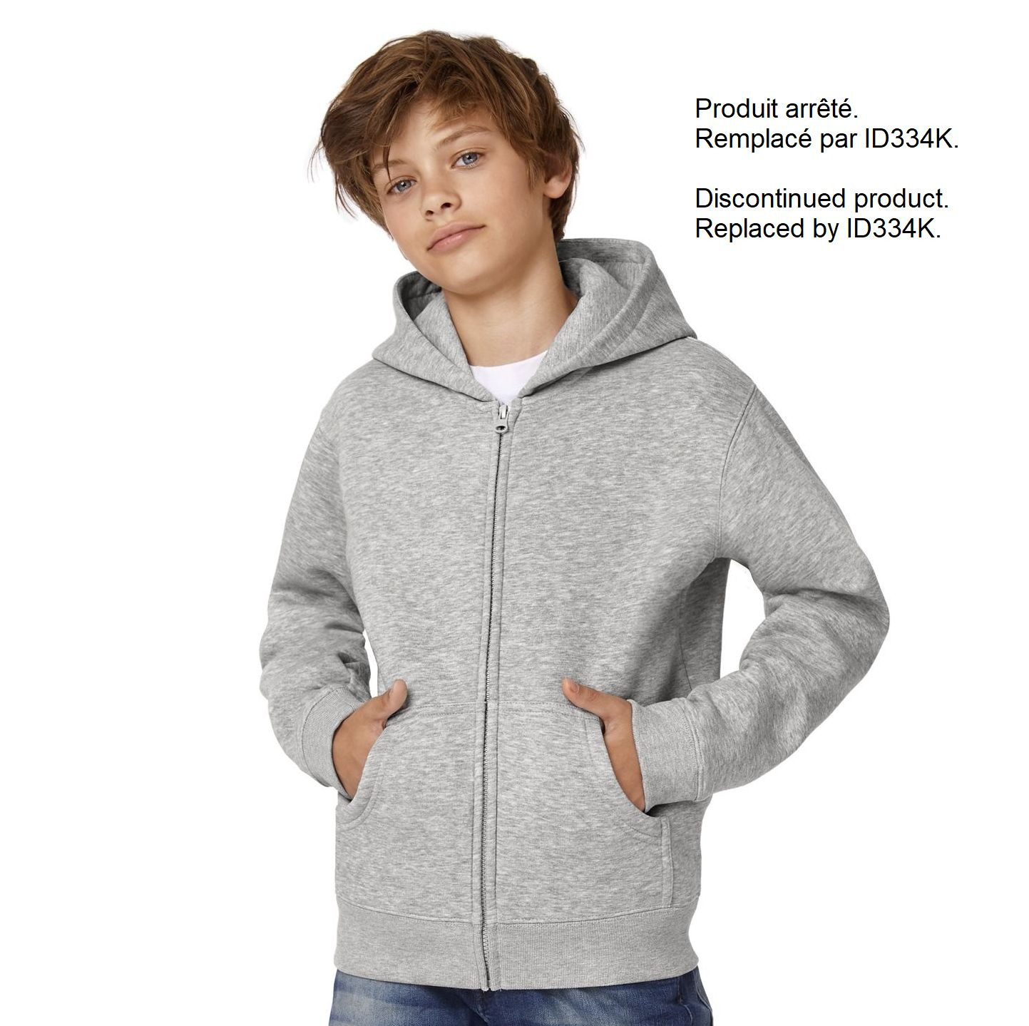 HOODED FULL ZIP KIDS