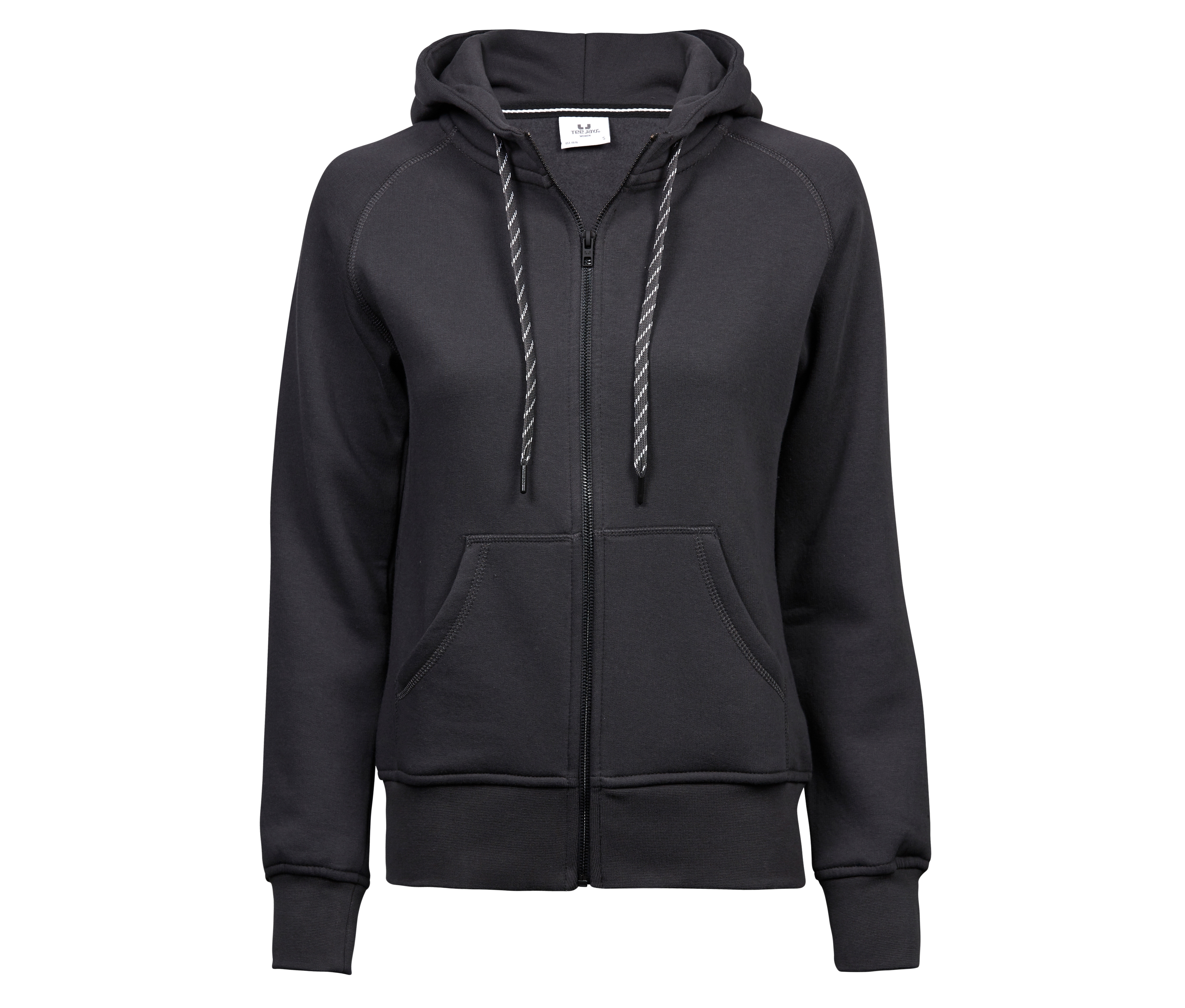 LADIES FASHION FULL ZIP HOOD