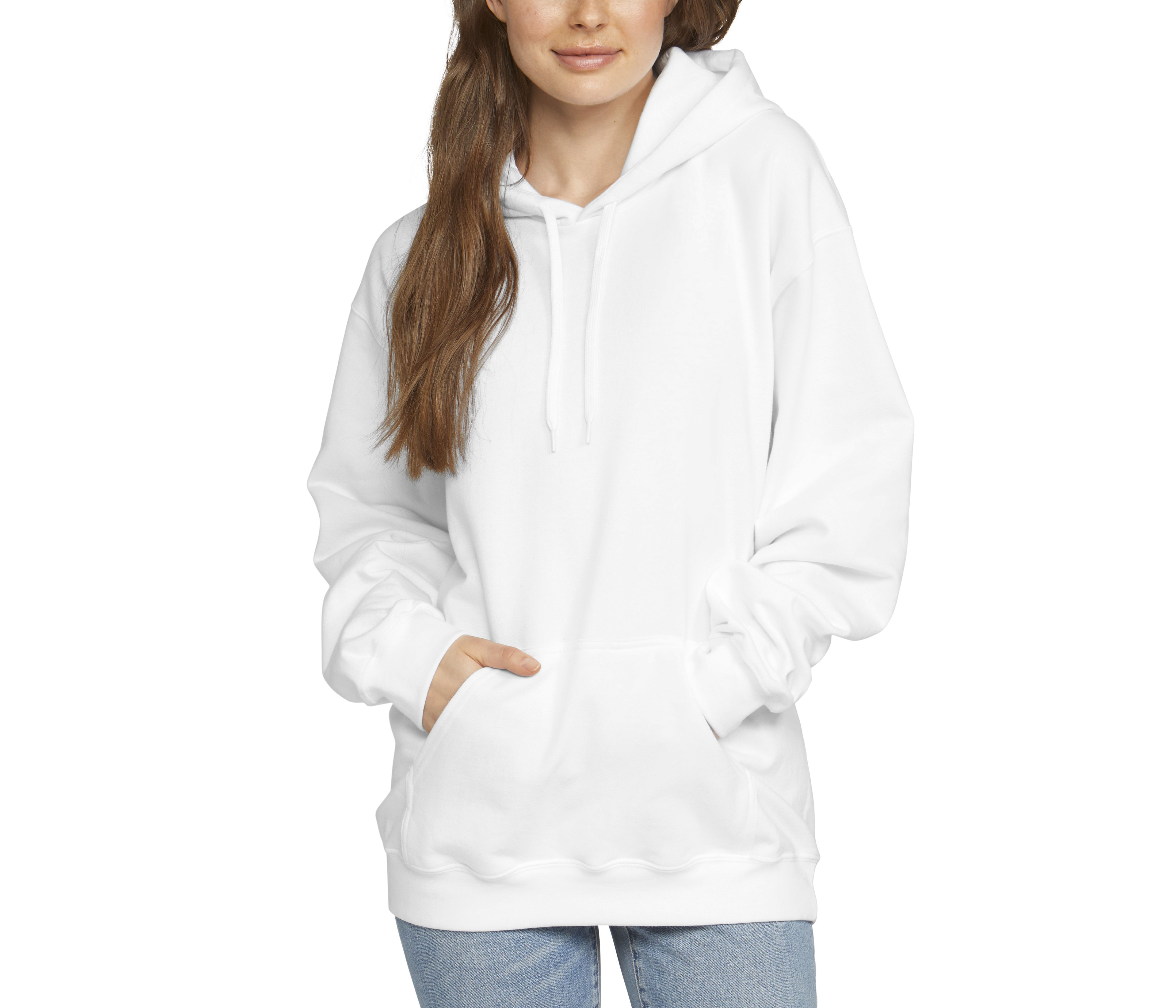 SOFTSTYLE MIDWEIGHT FLEECE ADULT HOODIE