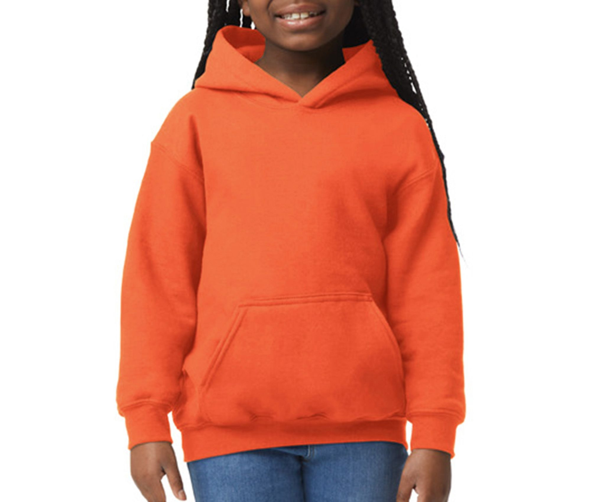 HEAVY BLEND YOUTH HOODED SWEATSHIRT