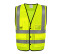 HI VIS SUPERIOR ECO OPEN MESH BUTTON WAISTCOAT