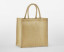 NATURAL STARCHED JUTE MINI GIFT BAG